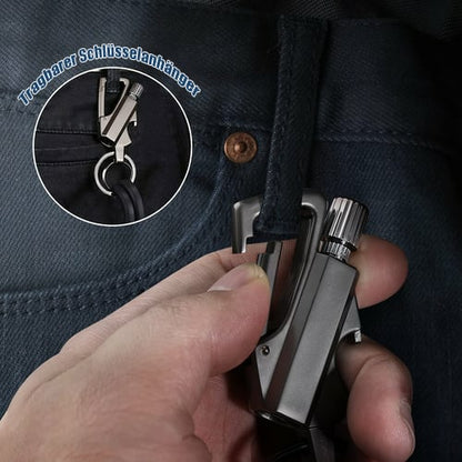 🔥Multitool Schlüsselanhänger Flaschenöffner, Wiederverwendbar