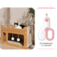 🐱 50% RABATT! ✨ 2-in-1-Kratzbaum aus Sisal – Neuheit 2026 – Platzsparend, Langlebig & Perfekt zum Krallenwetzen 🏠