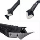 🔥 9-teiliges Silikon-Dichtwerkzeug-Set, 3-in-1-Werkzeug zur Entfernung von Fugen (Edelstahlkopf) und Schabberhilfe zum Entfernen von Fugenmaterial, Entferner für Dichtungsmittel für Küche/Bad/Fenster