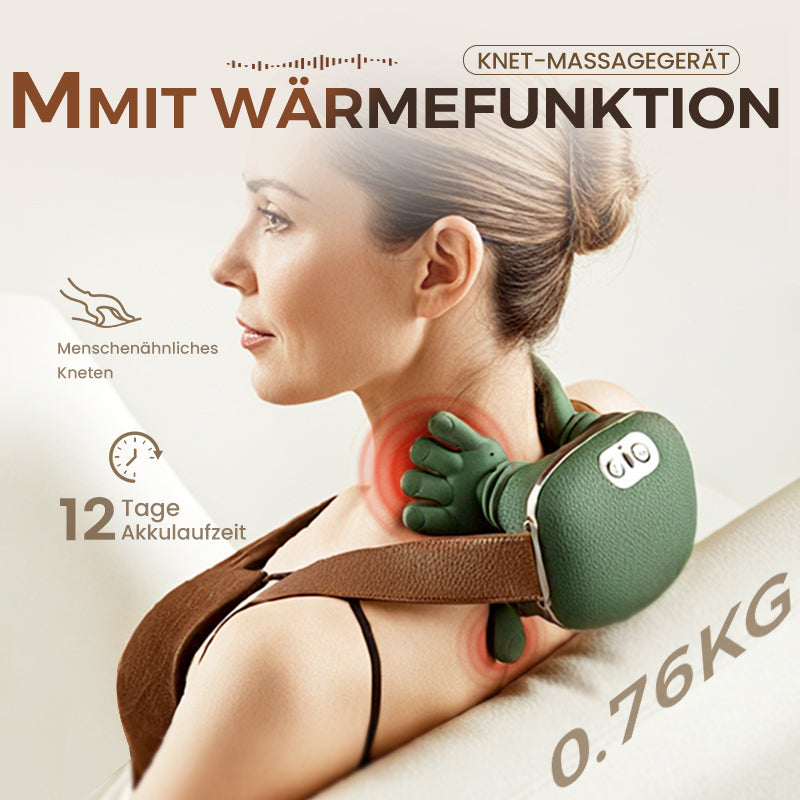 🌲 Super Weihnachtsangebot:60% RABATT! 🌲 Der Beste Tragbare Nackenmassager – 3x mehr Entspannung! 💆