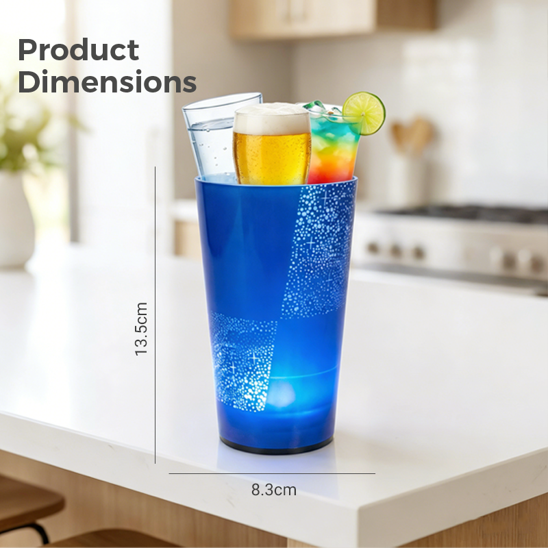 Leuchtender Red Bull Becher mit Strohhalm – Für Partys, Bars & Veranstaltungen 🥤✨