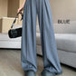 Damenhose mit hoher Taille und weitem Bein