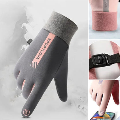 🧤Wasserdichte Finger-Touchscreen-Handschuhe, rutschfest und kältebeständig