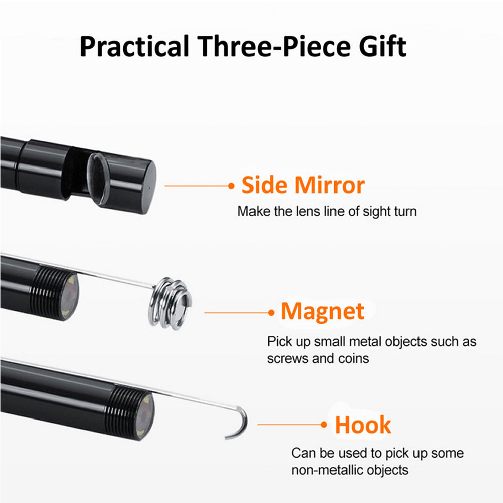 🔥【⏰Limitiertes Angebot – 50% Rabatt】🔎Industrielles Endoskop mit 3-in-1-USB-Schlangenkamera🎁