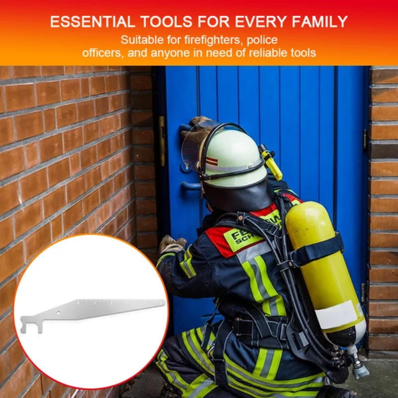 Multi-Purpose Pry Bar Tool for First Responders & Firefighters