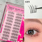 Wasserdichte, kleberfreie, realistische falsche Wimpern