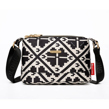 🔥Summer New Sales🔥Women's Multi-Pocket Printed Crossbody Bag