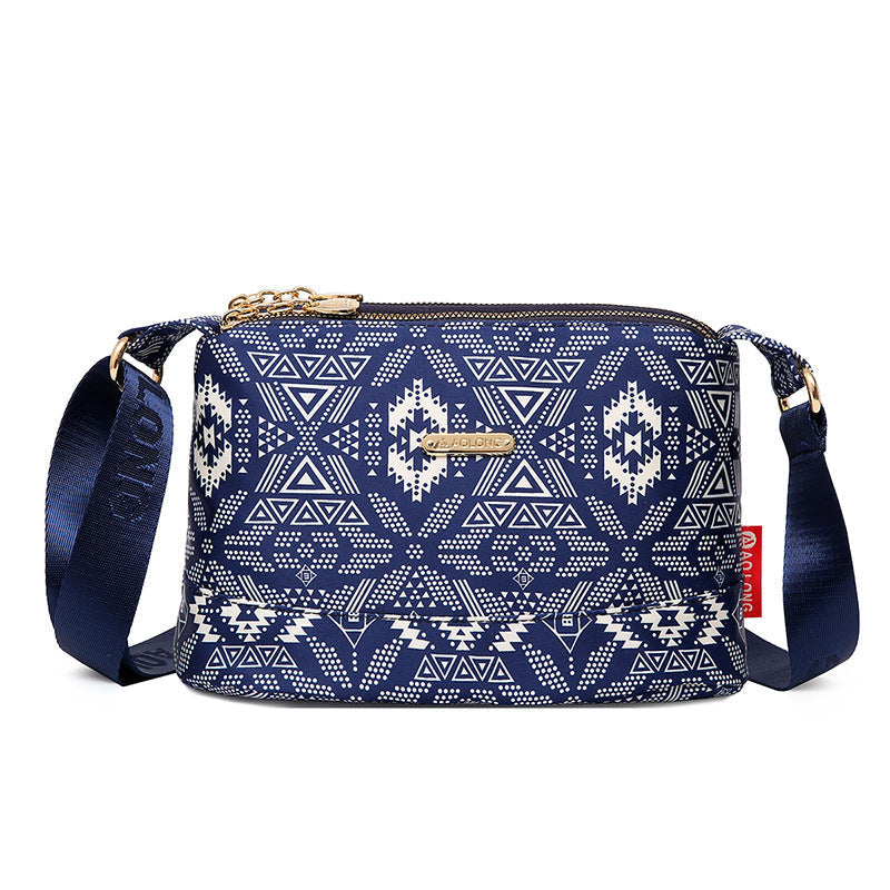 🔥Summer New Sales🔥Women's Multi-Pocket Printed Crossbody Bag