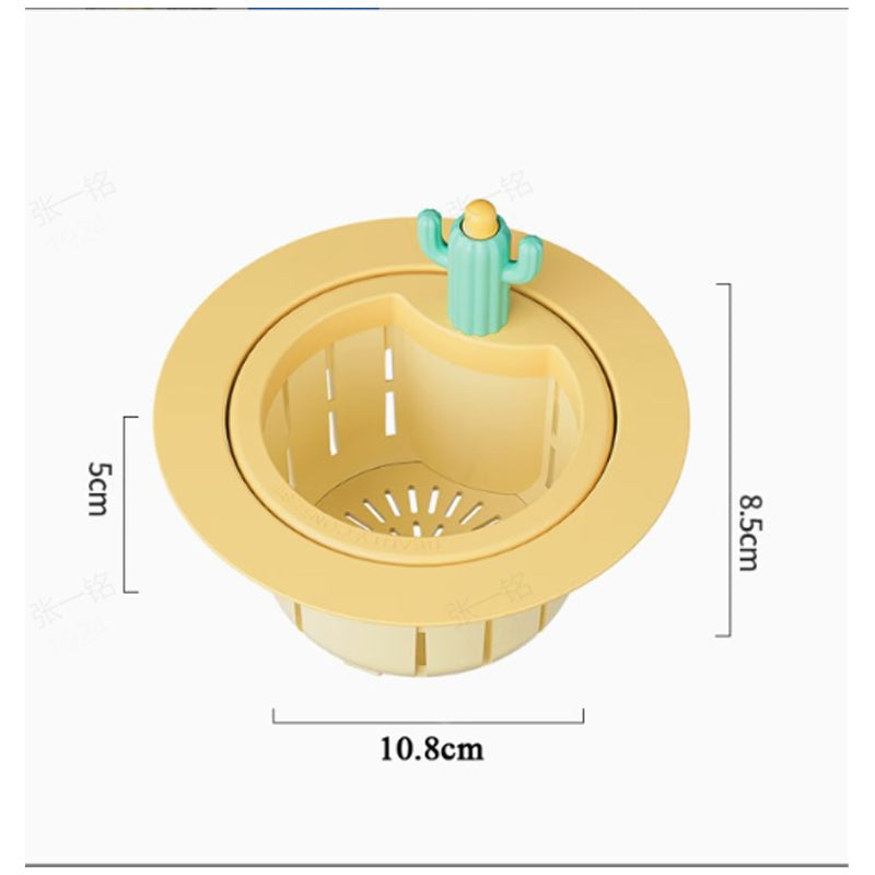 Niedlicher Kaktus Küchenspüle Ablaufsieb