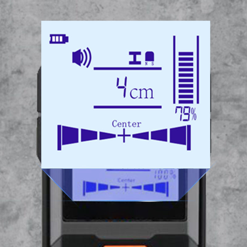 Multi-Function Wall Metal and Wire Detector