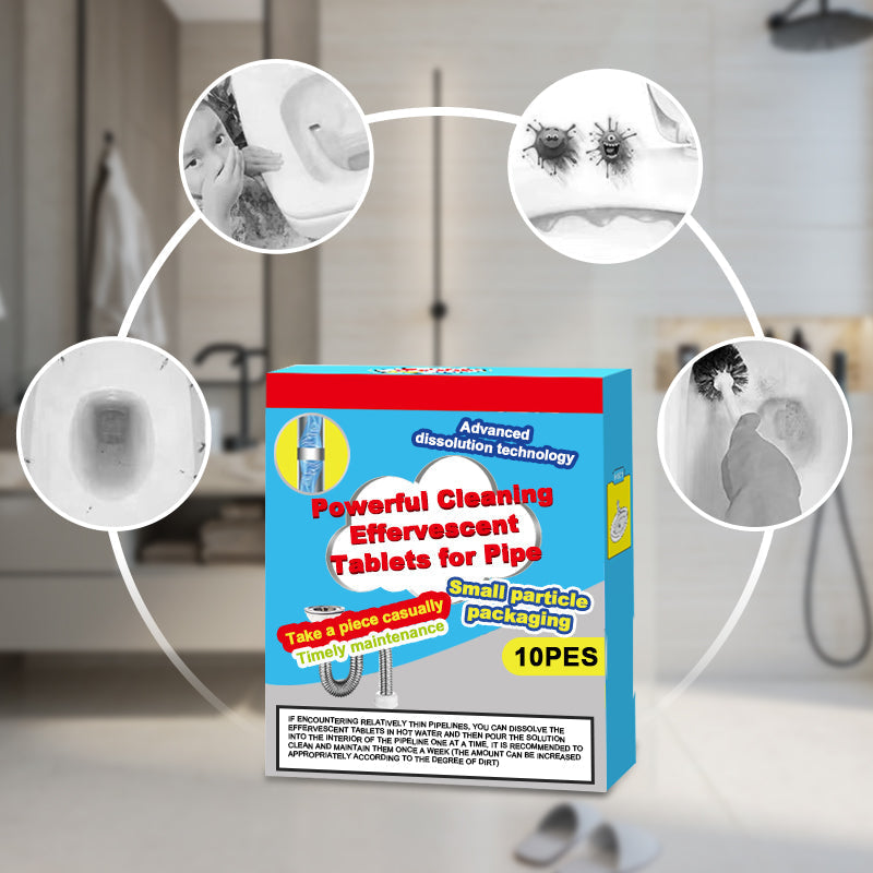 🔥BUY 2 GET 1 FREE🔥Powerful Cleaning Effervescent Tablets for Pipe