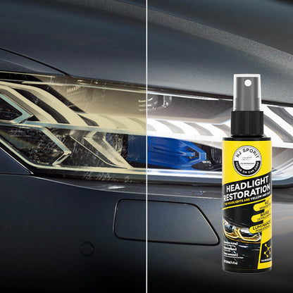 🔥Effizientes Autoscheinwerfer-Restaurationsspray🔥