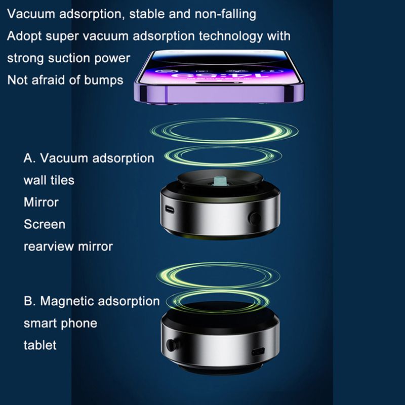 Magnetische Auto-Saugnapfhalterung