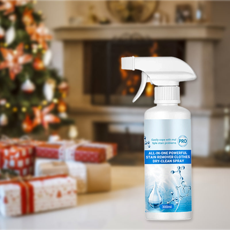 🏡Praktisches Geschenk🎁 All-in-One leistungsstarke Fleckenentferner Kleidung Dry-Clean Spray