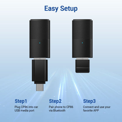 3-in-1 Mini Drahtlose Auto-Adapter-Set