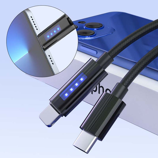 Auto Power-Off Fast Charging Data Cable