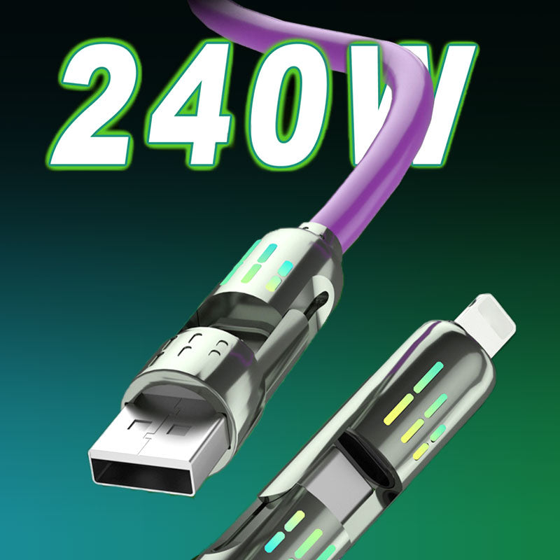 🎁Buy 2 Get 1 Free📲240W⚡ 4-in-1 USB Cable