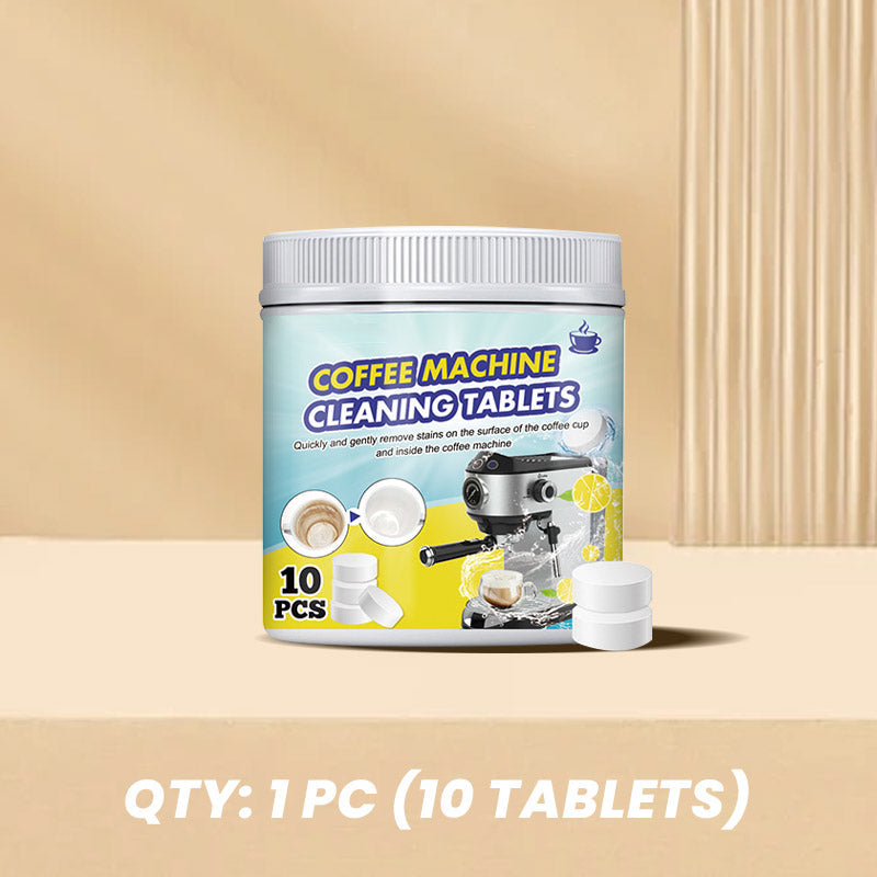 Kraftvolle Reinigungsbrausetabletten für Kaffeemaschine