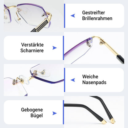 🔥Randlose Lesebrille mit Blaulichtfilter