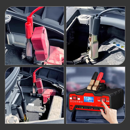 🎉Heißer Ausverkauf 50% OFF🎉Intelligentes Impulsreparatur-Batterieladegerät für Kraftfahrzeuge