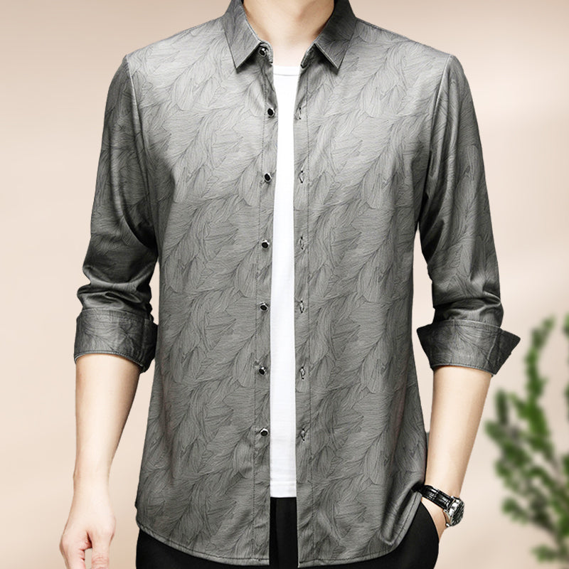 🔥Herren Casual Business Hemd Knitterfrei
