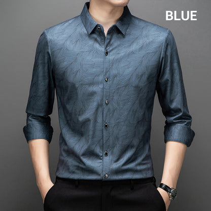 🔥Herren Casual Business Hemd Knitterfrei