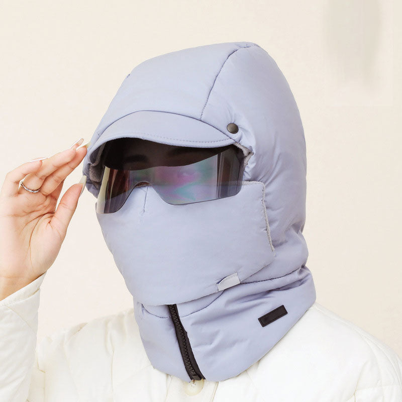 🔥Heißer Verkauf 49% Rabatt🔥Winddichte Vollgesichts-Outdoor-Reitmaske mit Brille