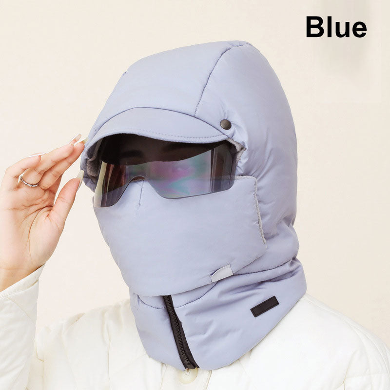 🔥Heißer Verkauf 49% Rabatt🔥Winddichte Vollgesichts-Outdoor-Reitmaske mit Brille