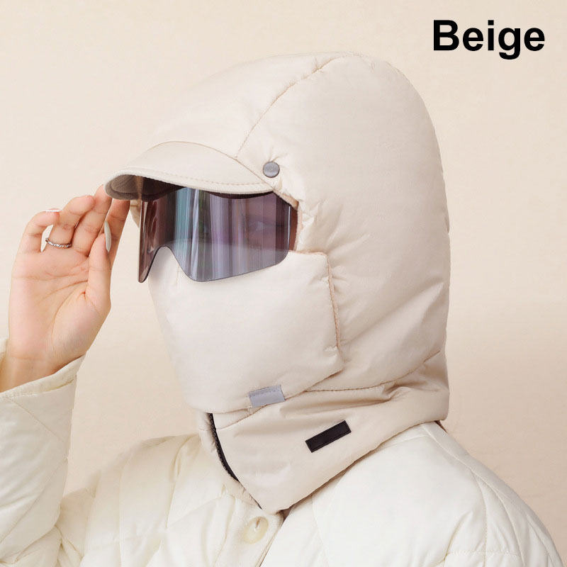 🔥Heißer Verkauf 49% Rabatt🔥Winddichte Vollgesichts-Outdoor-Reitmaske mit Brille