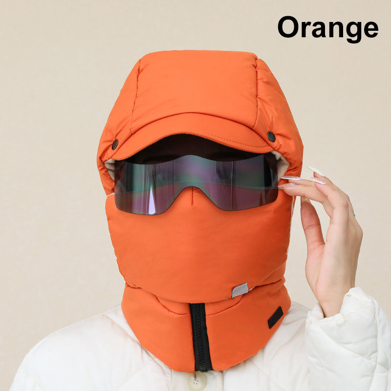 🔥Heißer Verkauf 49% Rabatt🔥Winddichte Vollgesichts-Outdoor-Reitmaske mit Brille