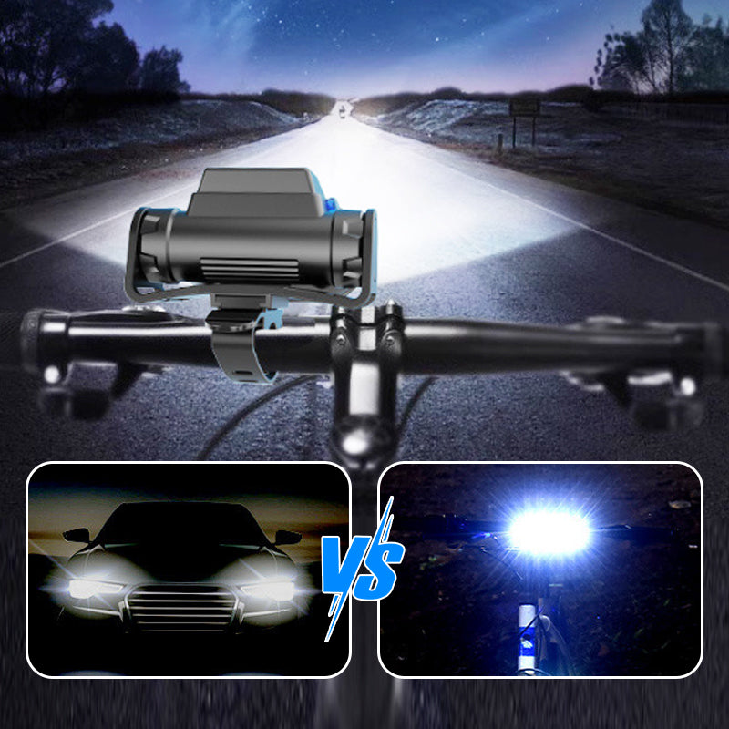 Outdoor Portable Dual Head Super Bright LED Fahrradscheinwerfer