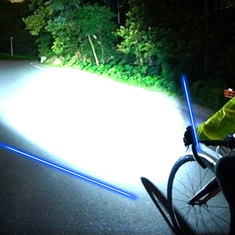 Outdoor Portable Dual Head Super Bright LED Fahrradscheinwerfer