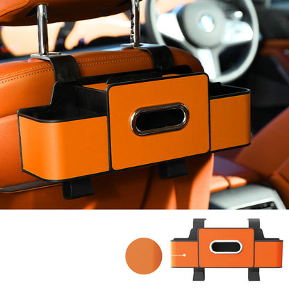 Car Multi-Function Backrest Storage Box