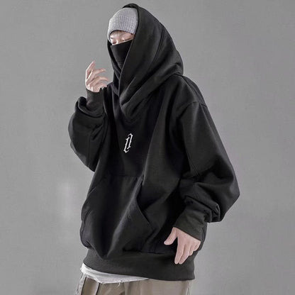 [Perfektes Geschenk] Übergroße Unisex-Hip-Hop-Kapuzenpullover für den Herbst
