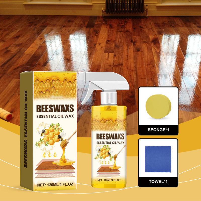 Bienenwachs-Polierspray für Holz