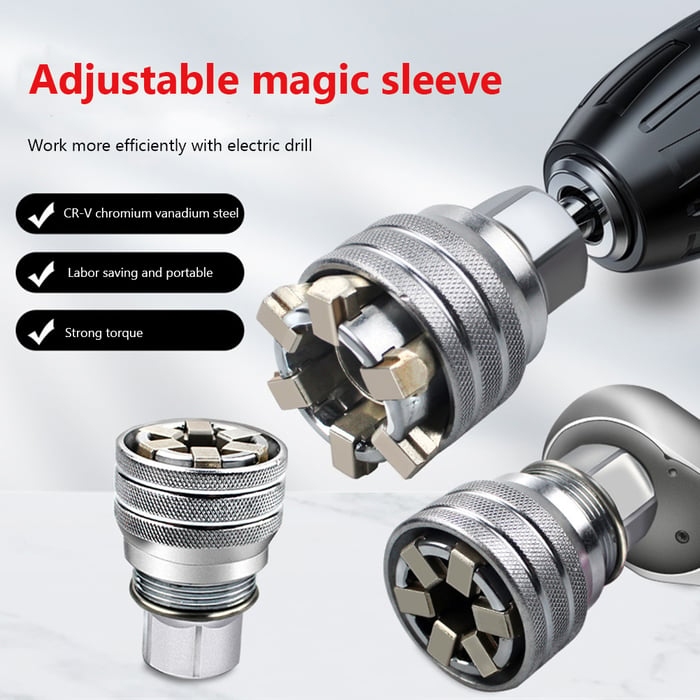 Elektrische Bohrmaschine Magic universal socket Adjust 10mm To 19mm