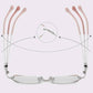 Modische randlose Anti-Blaulicht-Lesebrille（50% OFF）