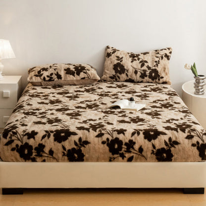 🔥HOT SALE 🔥Soft Leopard Print Fitted Sheet