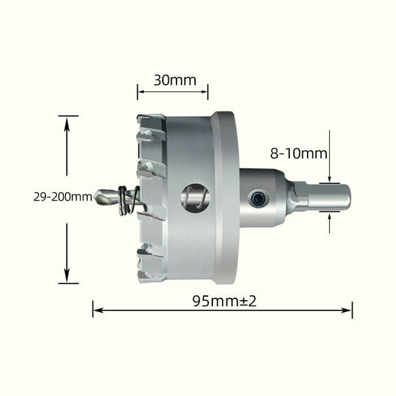 🎄🎅Weihnachts-Sonderangebot🎁Hartmetall-Lochfräser für Metall