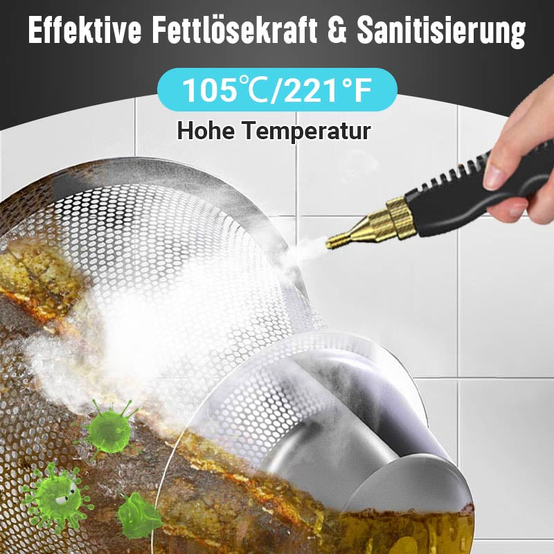 🔥🔥HEIßER SALE 58% RABATT🔥🔥2500W Tragbarer Hochtemperatur-Dampfreiniger mit Druckbeaufschlagung