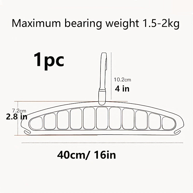 Multifunctional Foldable Clothes Hanger with 11-Hole🎉