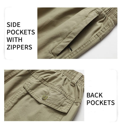 👖Strapazierfähige Ultra Comfort Loose Fit Hose mit mehreren Taschen