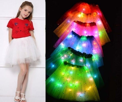 💕Heißer Verkauf 50 % Rabatt🌸✨Magischer & leuchtender LED-Tutu-Rock✨