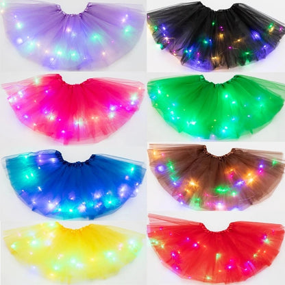 💕Heißer Verkauf 50 % Rabatt🌸✨Magischer & leuchtender LED-Tutu-Rock✨