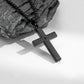 Edelstahl-Kreuz-Anhänger-Halskette für Männer und Frauen