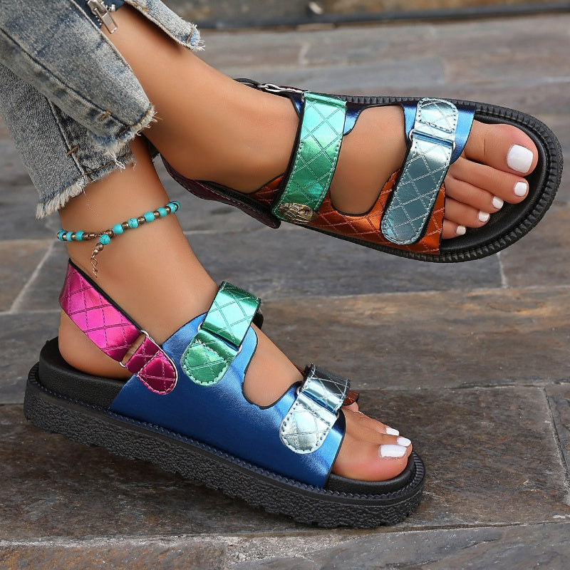 🔥Women’s Plus Size Walking Footbed Sandals