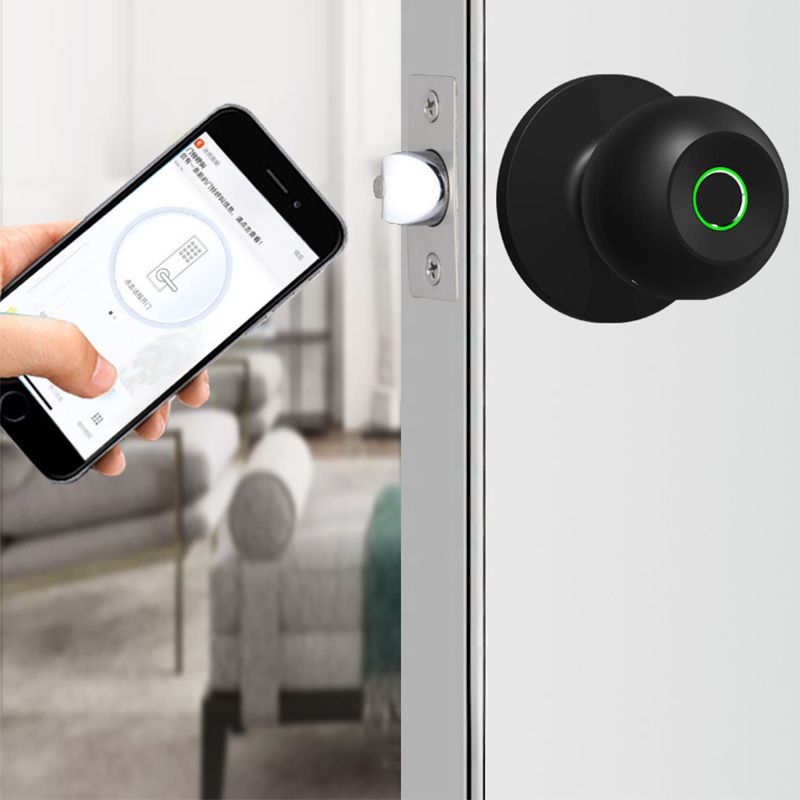 Intelligentes Türschloss mit Bluetooth und Fingerabdrucksensor