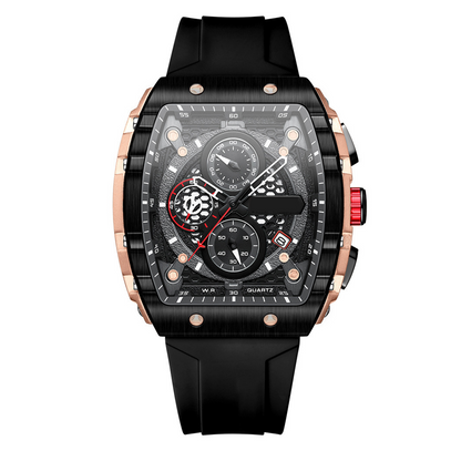 🔥Cyberpunk-Stil im futuristischen Design⌚Multifunktionale Herren-Quarzuhr【kostenloser Versand】
