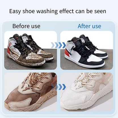 🏆Heißer Verkauf 50 % Rabatt⏳Universeller tragbarer Schaumreiniger für Schuhe ohne Nachspüle