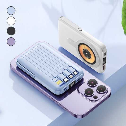 🔥Heißer Verkauf(50% Rabatt)🔥🔋Magnetische Levitation Mobile Power 10000mAh Schnellladegerät